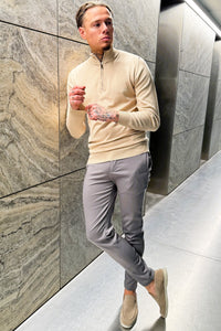 THE BARON ZIPPED TURTLENECK