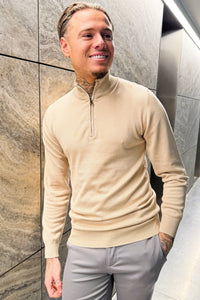 THE BARON ZIPPED TURTLENECK