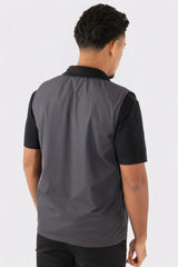 THE REVERSIBLE SUEDE GILET