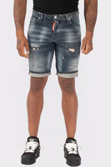 THE SLIMFIT STRETCH SHORT JEANS