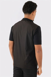 THE REVERSIBLE SUEDE GILET