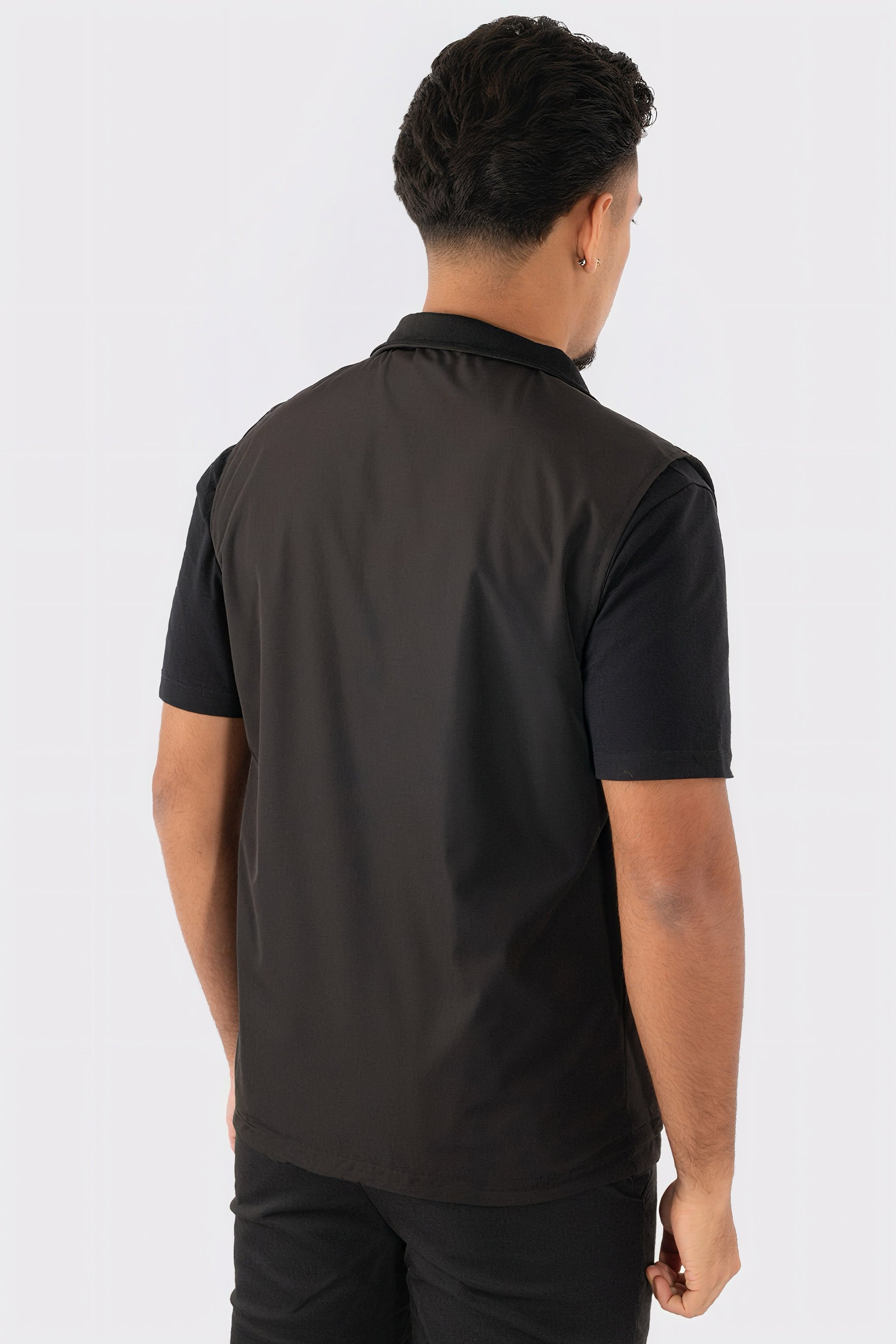 THE REVERSIBLE SUEDE GILET