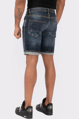 THE SLIMFIT STRETCH SHORT JEANS