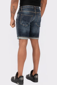 THE SLIMFIT STRETCH SHORT JEANS