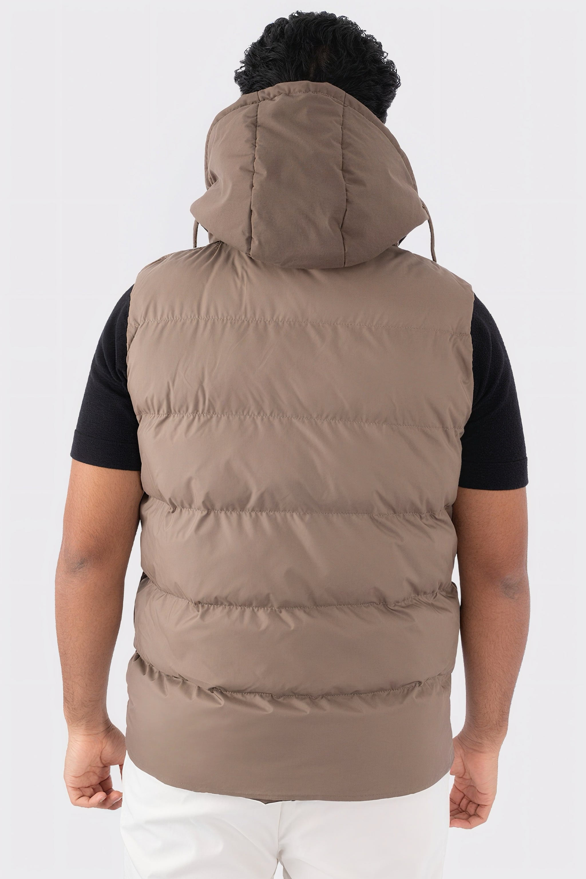THE TWO-TONE HOODED BODYWARMER