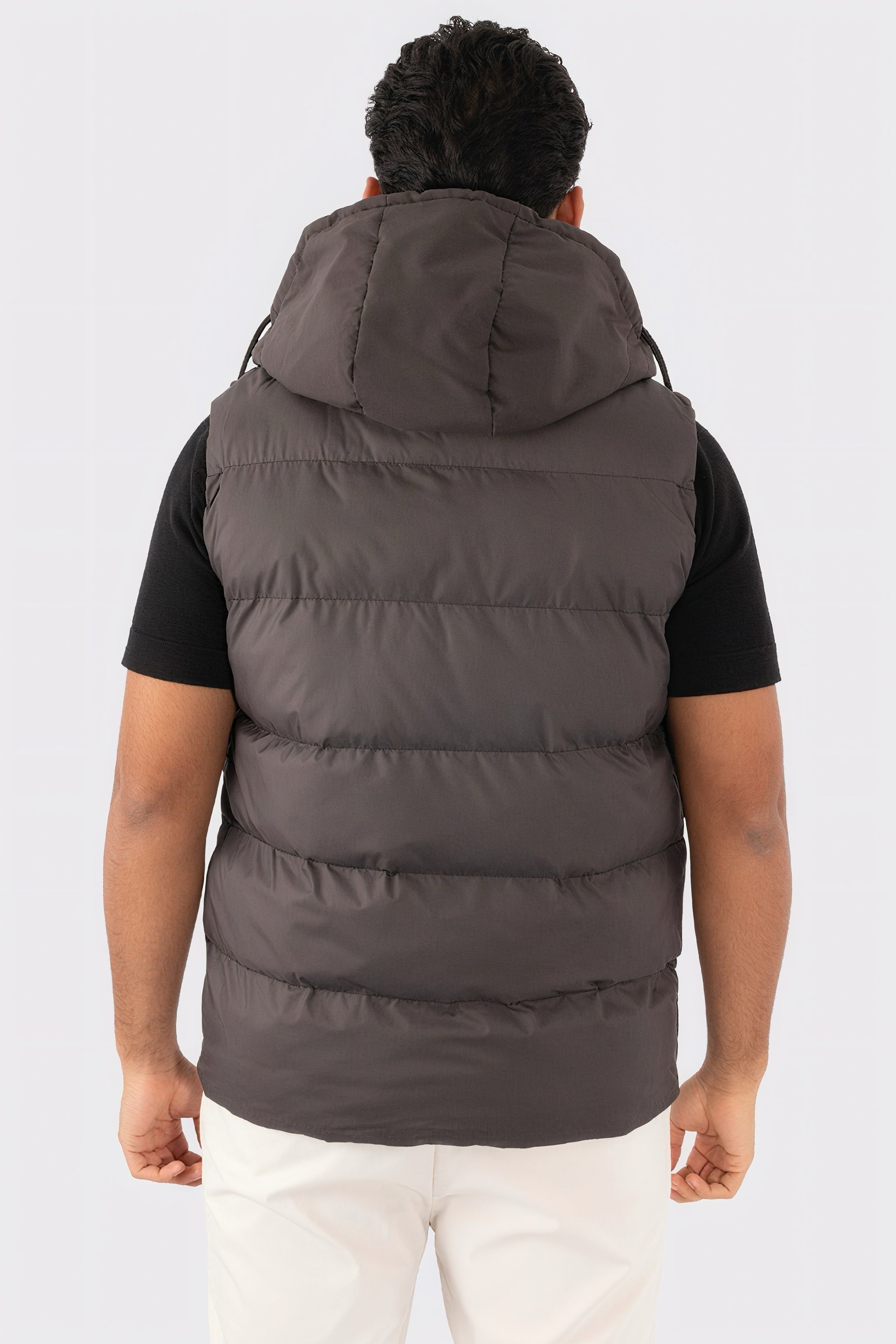 THE TWO-TONE HOODED BODYWARMER