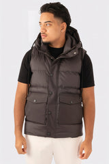 THE TWO-TONE HOODED BODYWARMER