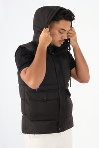 THE TWO-TONE HOODED BODYWARMER