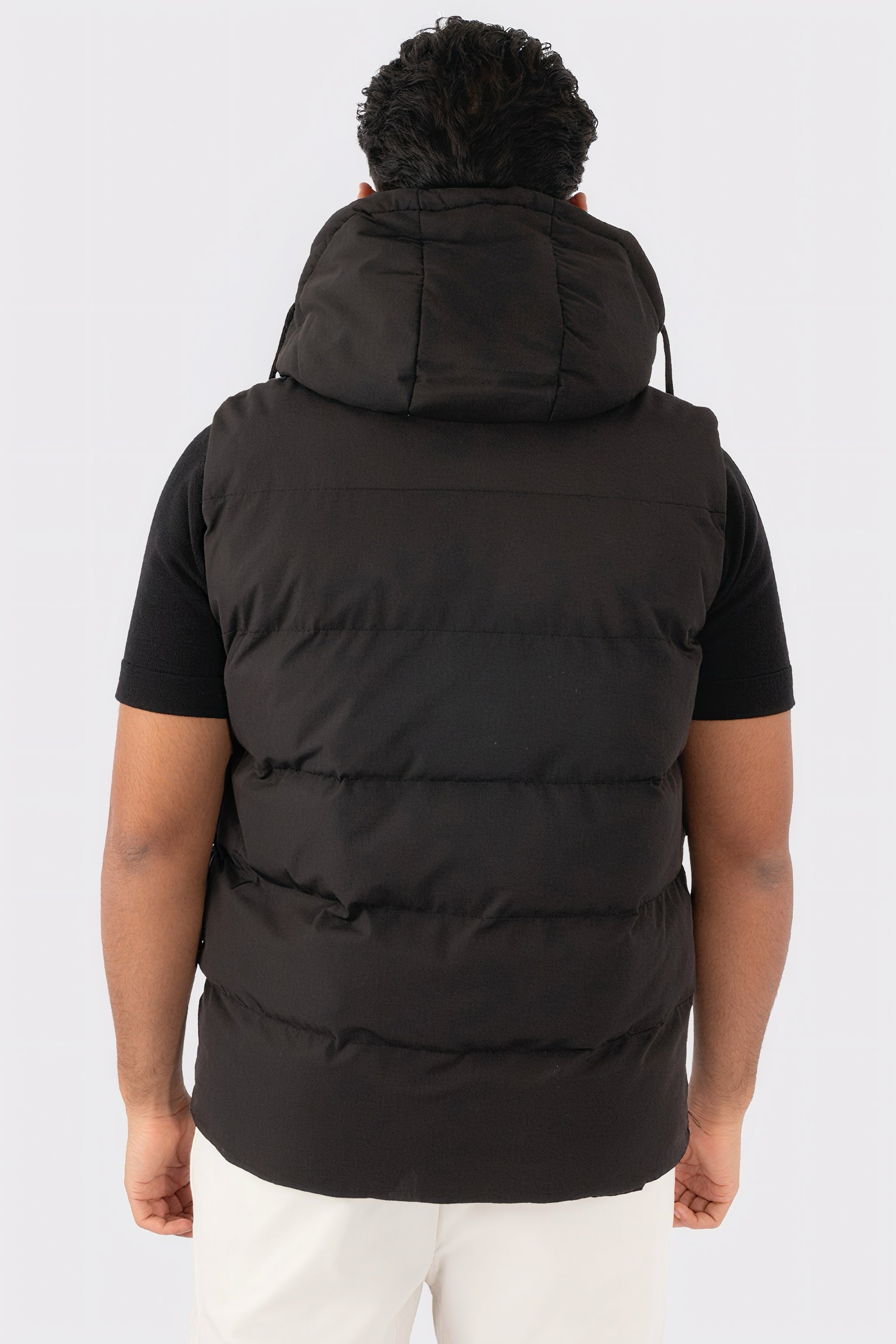 THE TWO-TONE HOODED BODYWARMER