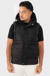 THE TWO-TONE HOODED BODYWARMER