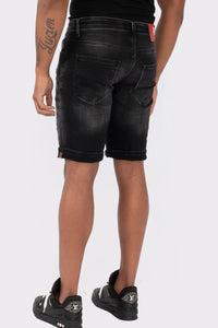 THE SLIMFIT STRETCH SHORT JEANS