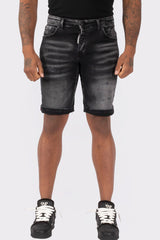 THE SLIMFIT STRETCH SHORT JEANS