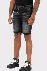 THE SLIMFIT STRETCH SHORT JEANS