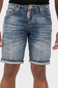 THE SLIMFIT STRETCH SHORT JEANS