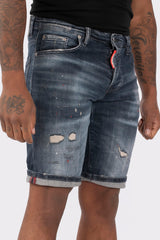 THE SLIMFIT STRETCH SHORT JEANS