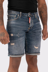 THE SLIMFIT STRETCH SHORT JEANS