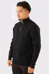 THE OSLO KNIT HALF-ZIP