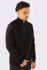 THE OSLO KNIT HALF-ZIP