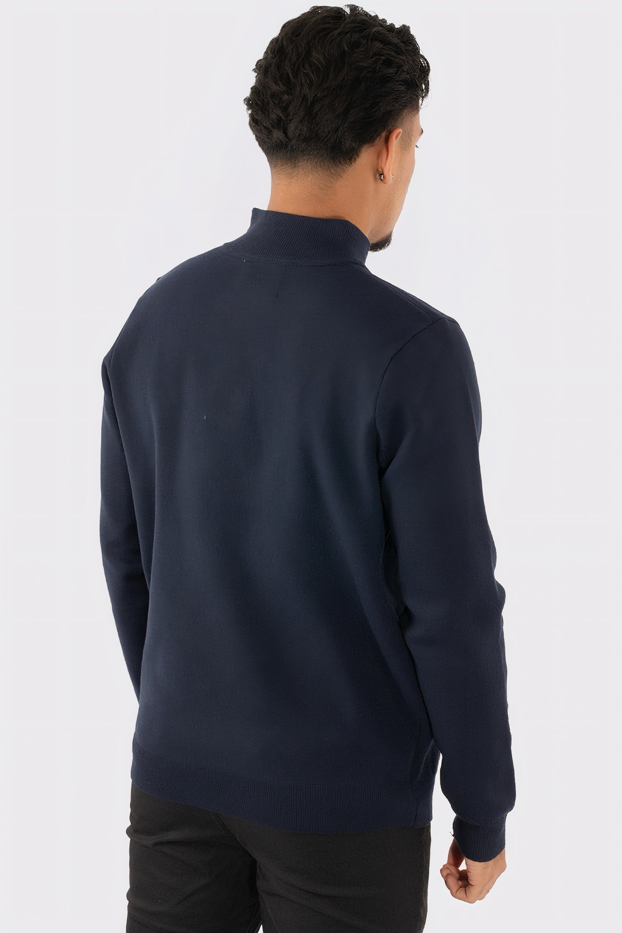 THE OSLO KNIT HALF-ZIP