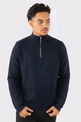 THE OSLO KNIT HALF-ZIP