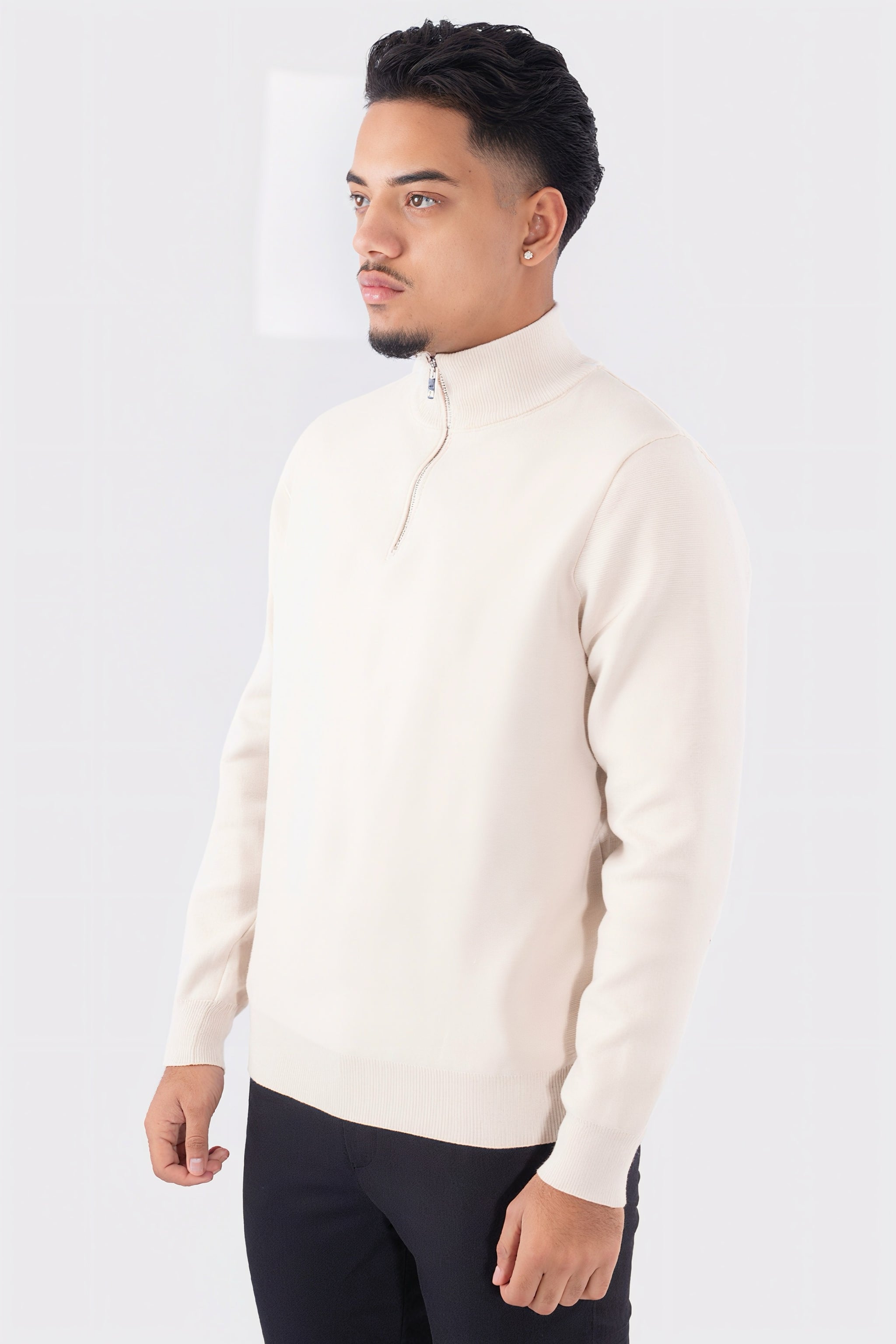THE OSLO KNIT HALF-ZIP
