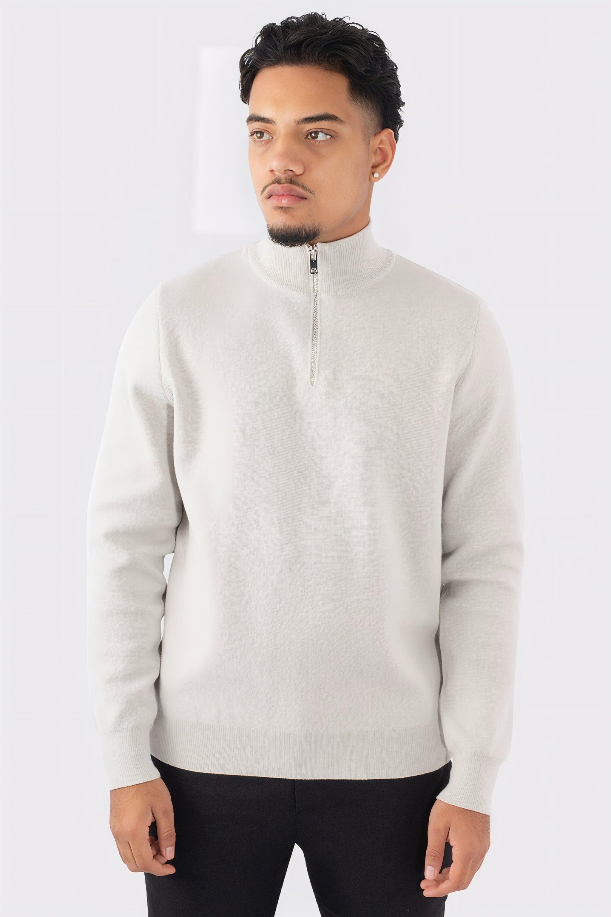 THE OSLO KNIT HALF-ZIP