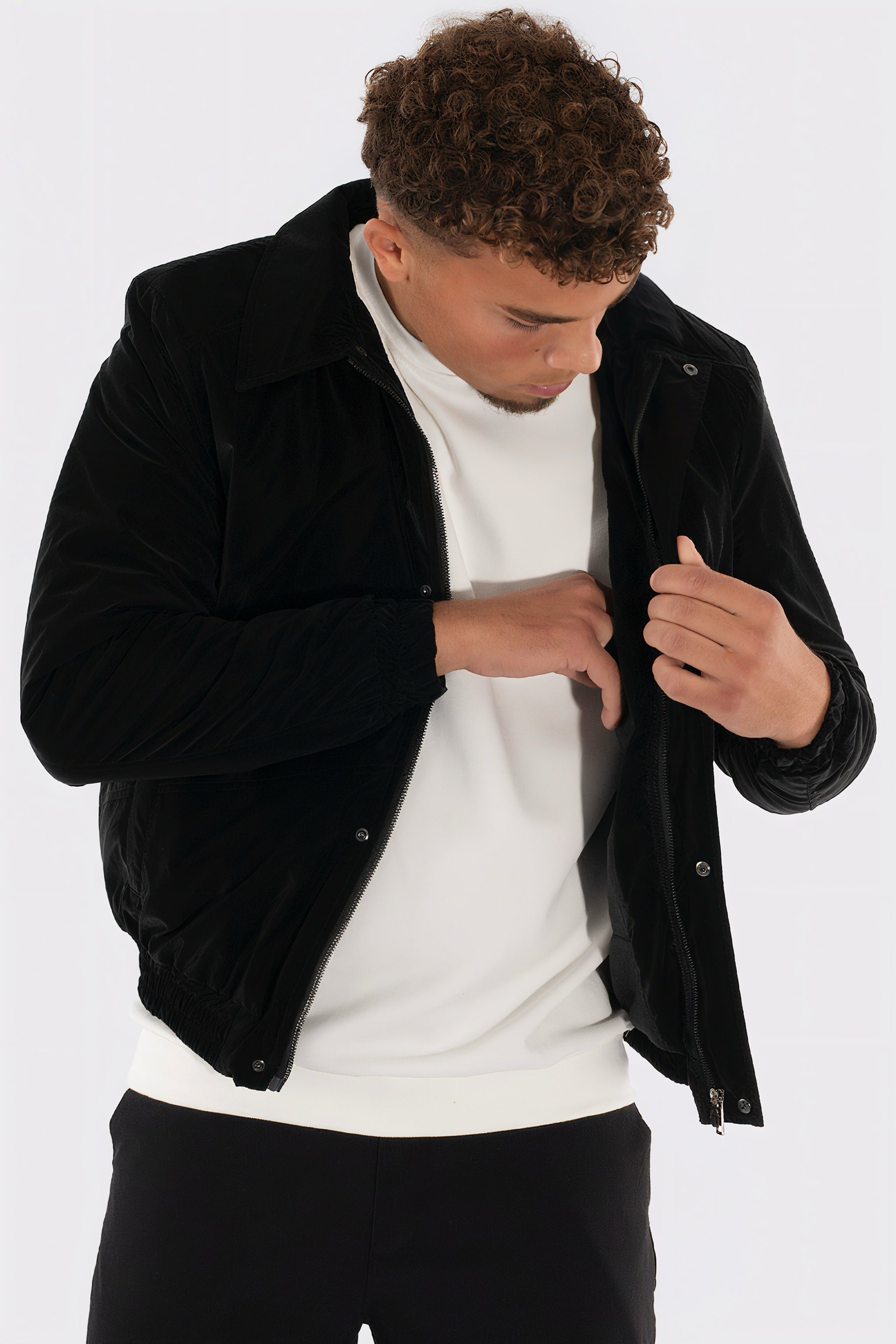 THE NAPLES SATIN JACKET