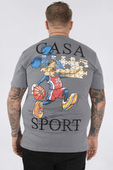 THE CASA SPORT OVERSIZED T SHIRT