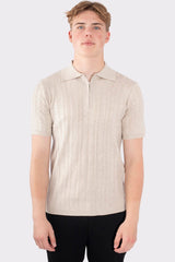 THE MILANO ZIPPED POLO