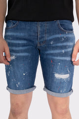 VIBES ICON  STRETCH SHORT JEANS