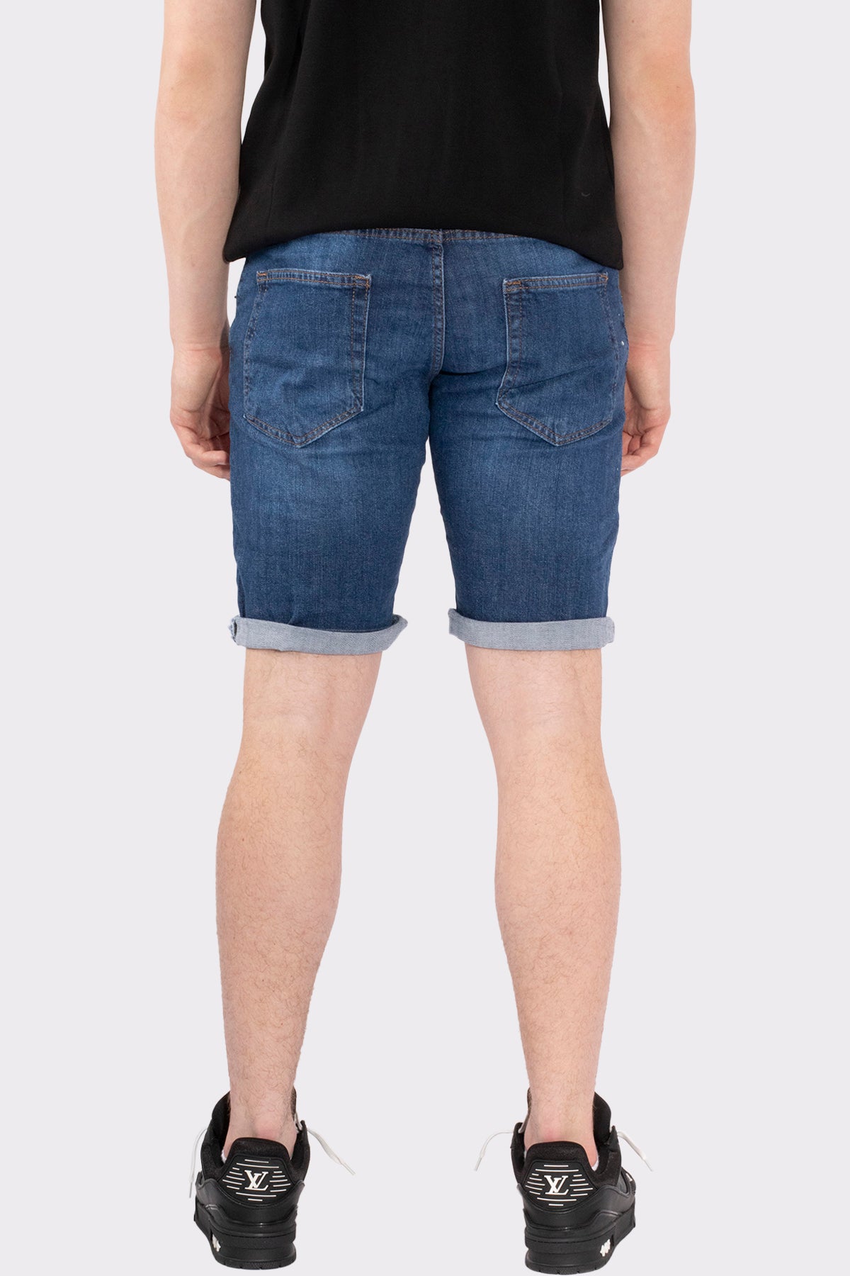 VIBES ICON STRECH SHORT JEANS