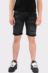 VIBES ICON  STRECH SHORT JEANS