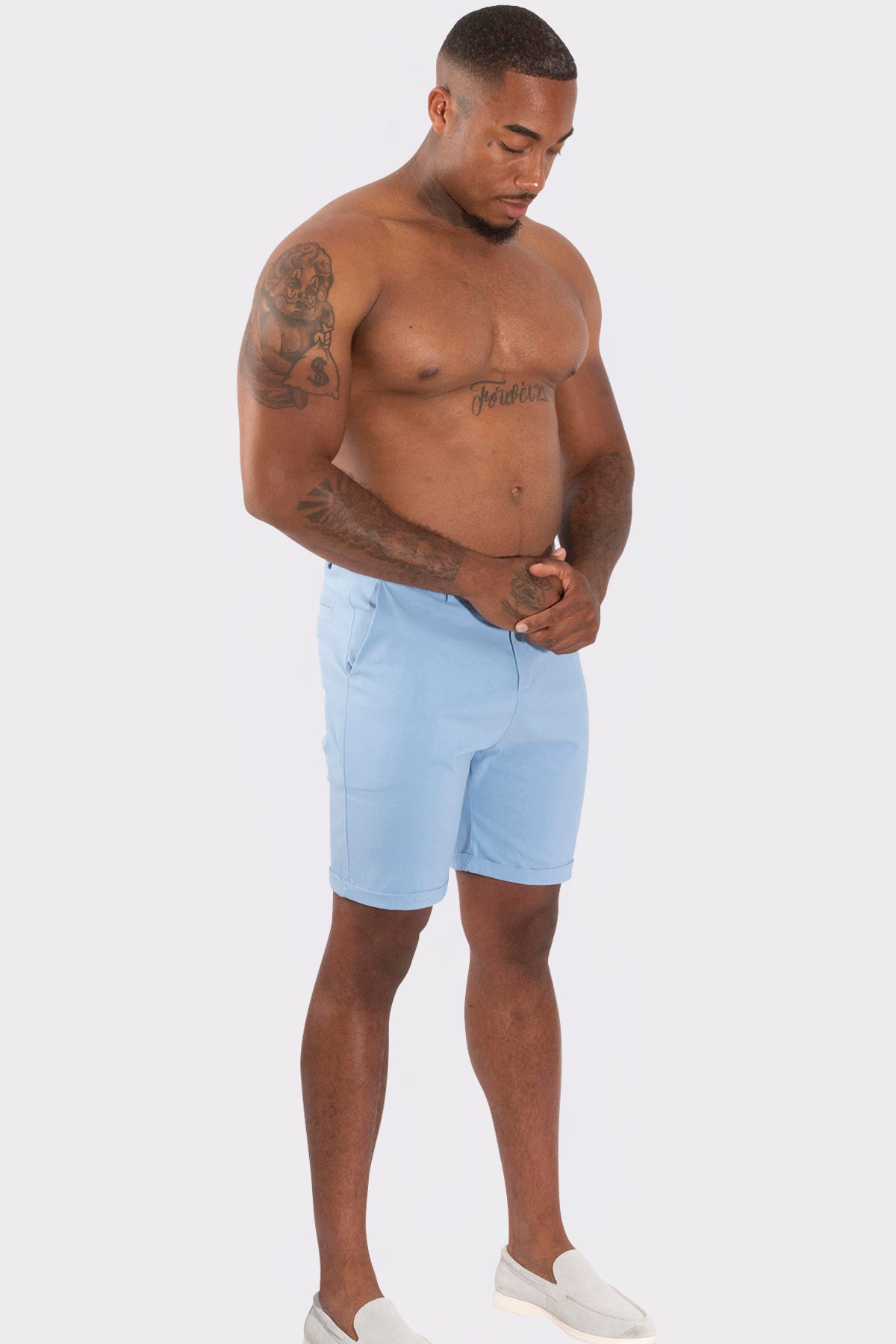 THE LONDON |SHORT| STRETCH PANTALON