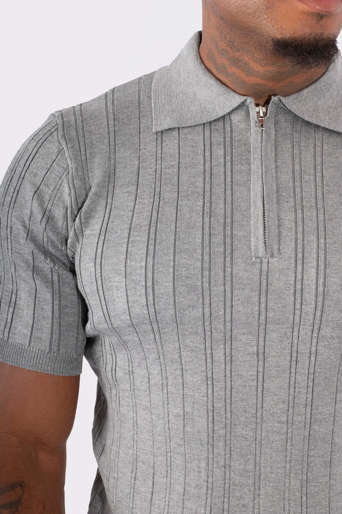 THE MILANO ZIPPED POLO