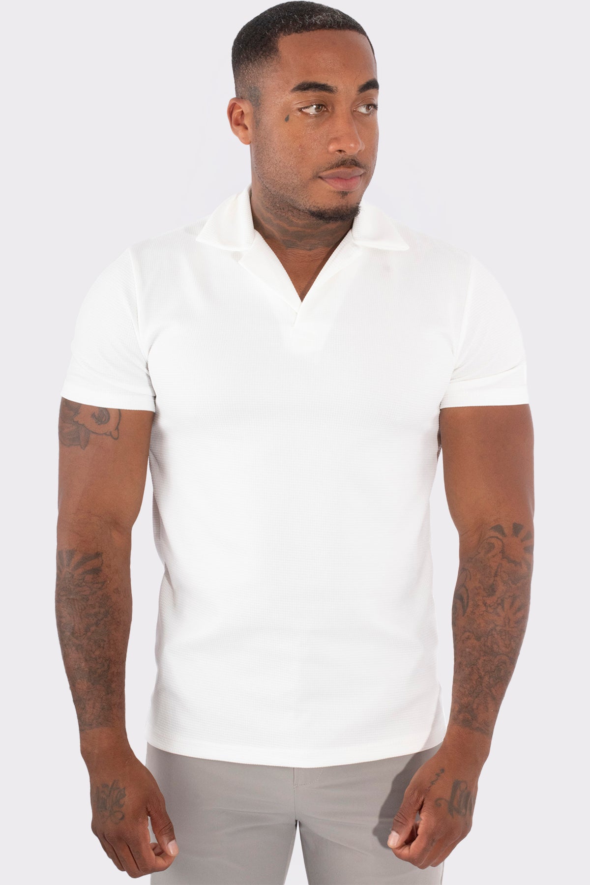 THE HOUSTON V NECK POLO