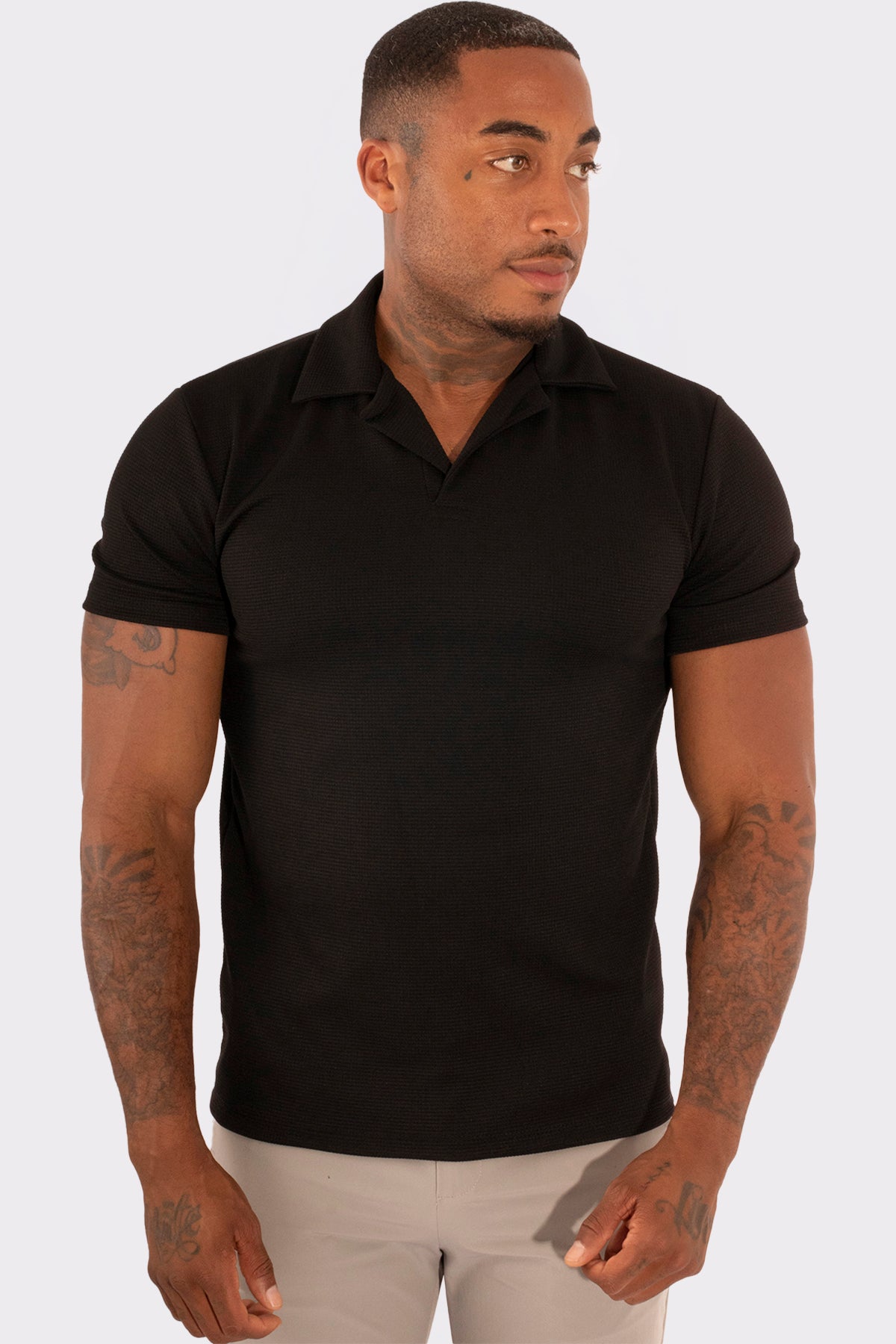 THE HOUSTON V NECK POLO