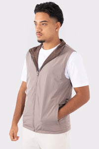 THE REVERSIBLE PADDED GILET