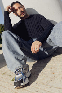 THE CABLE CREWNECK SWEATER