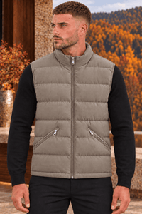 CASABLANCA SUEDE BODYWARMER - Vibes Fashion