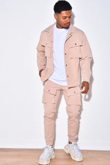 THE BERLIN CARGO PAK - MET KNOOPSLUITING HANDIGE ZAKKEN OP BROEK EN VEST (6915376873555)