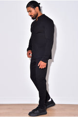 THE AZVA COMBI SET - RONDE KRAAG & STRETCH PANTALON (6879500959827)