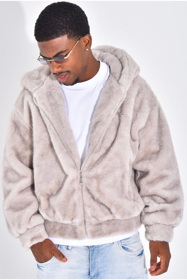 THE VELVET ZIPPED JACKET