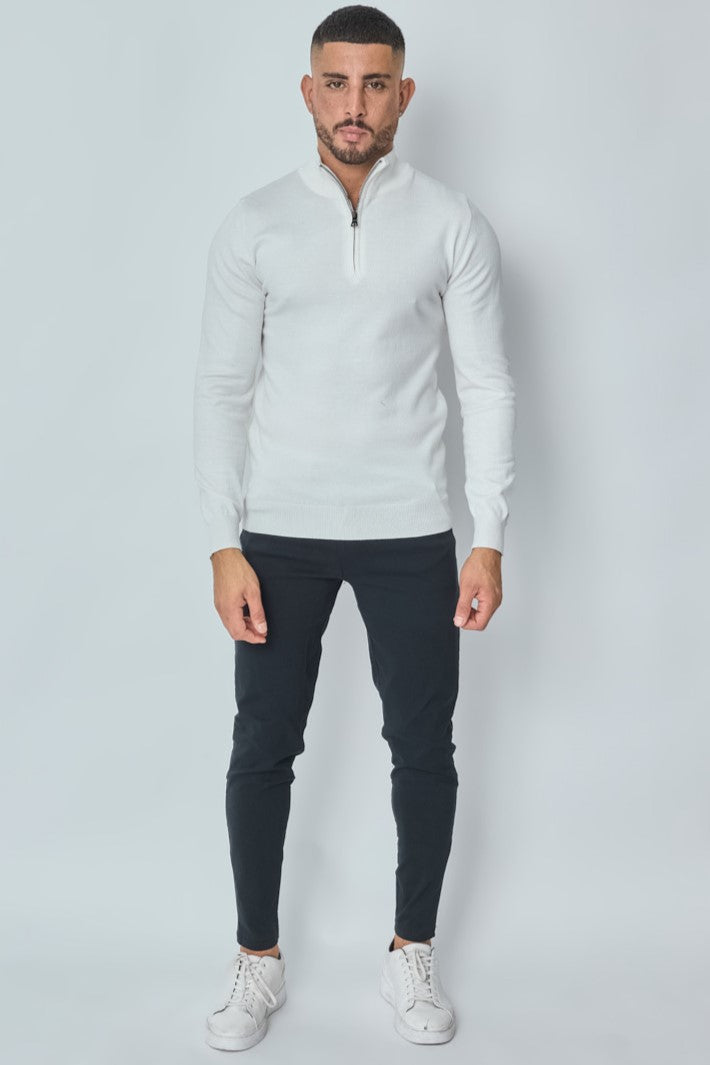 THE BARON ZIPPED TURTLENECK