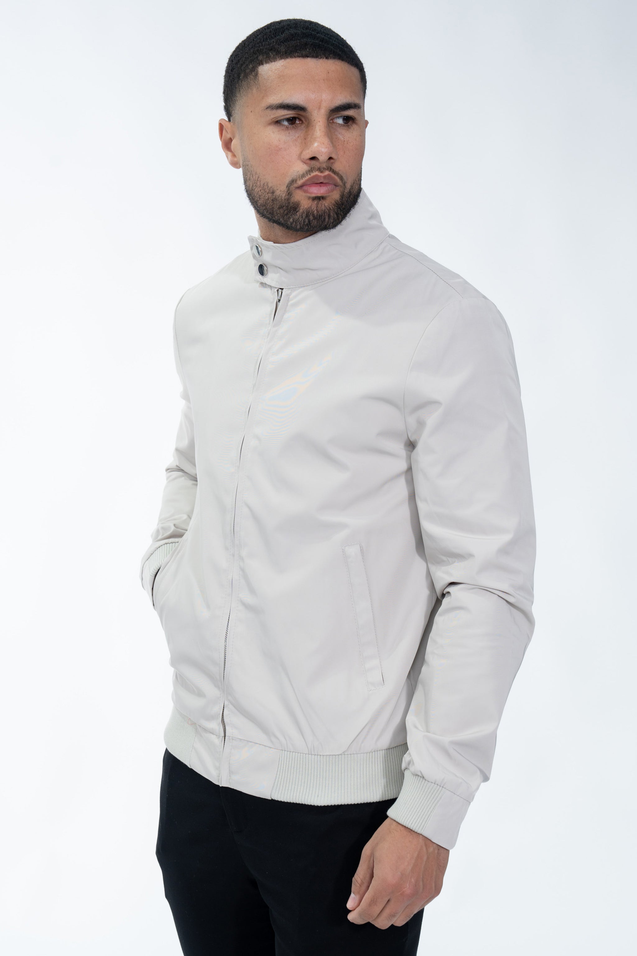 THE ARLON SUEDE JAS - CASUAL EN BASIC - ZWART (9257754755410)