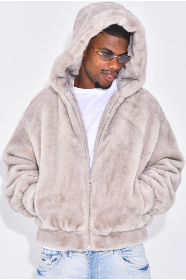 THE VELVET ZIPPED JACKET