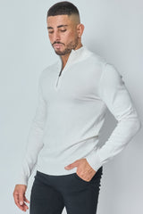 THE BARON ZIPPED TURTLENECK