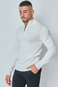 THE BARON ZIPPED TURTLENECK