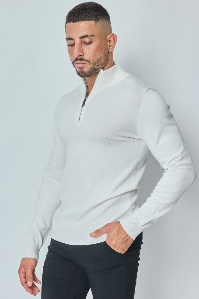 THE BARON ZIPPED TURTLENECK