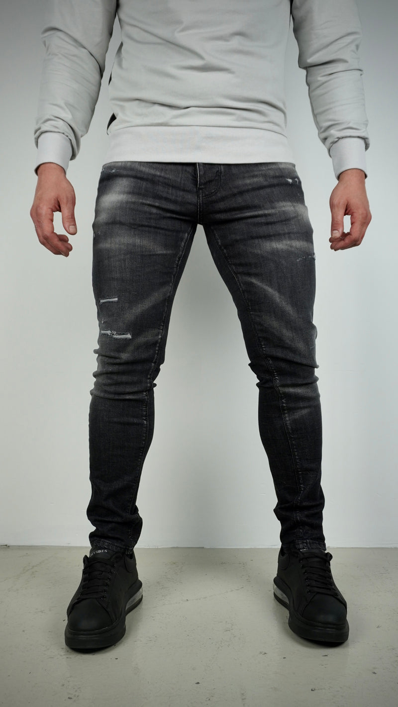 DutchVibes Plus Size Slim Fit Stretch Jeans Voor Heren - Polaris