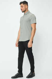 THE MENDOZA GLANS SUPER STRETCH OVERHEMD